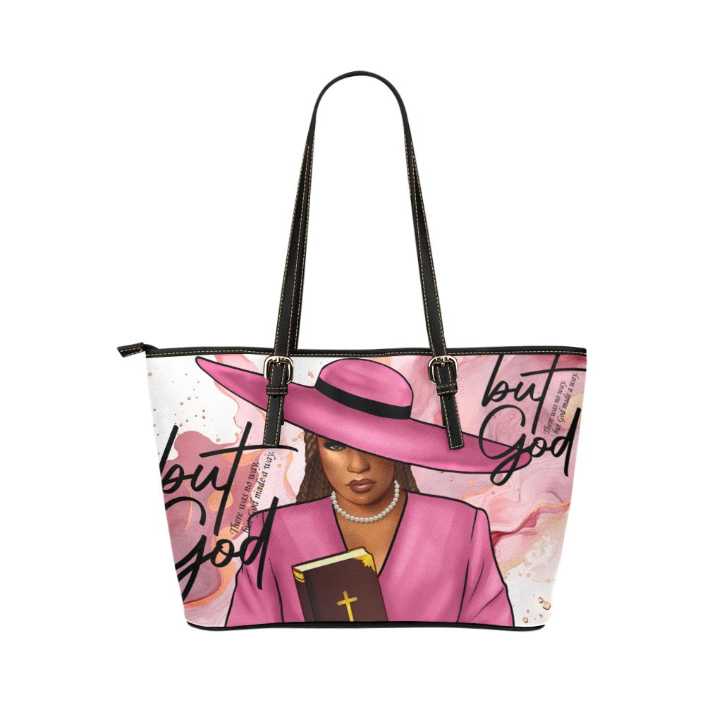But God - Pink Handbag