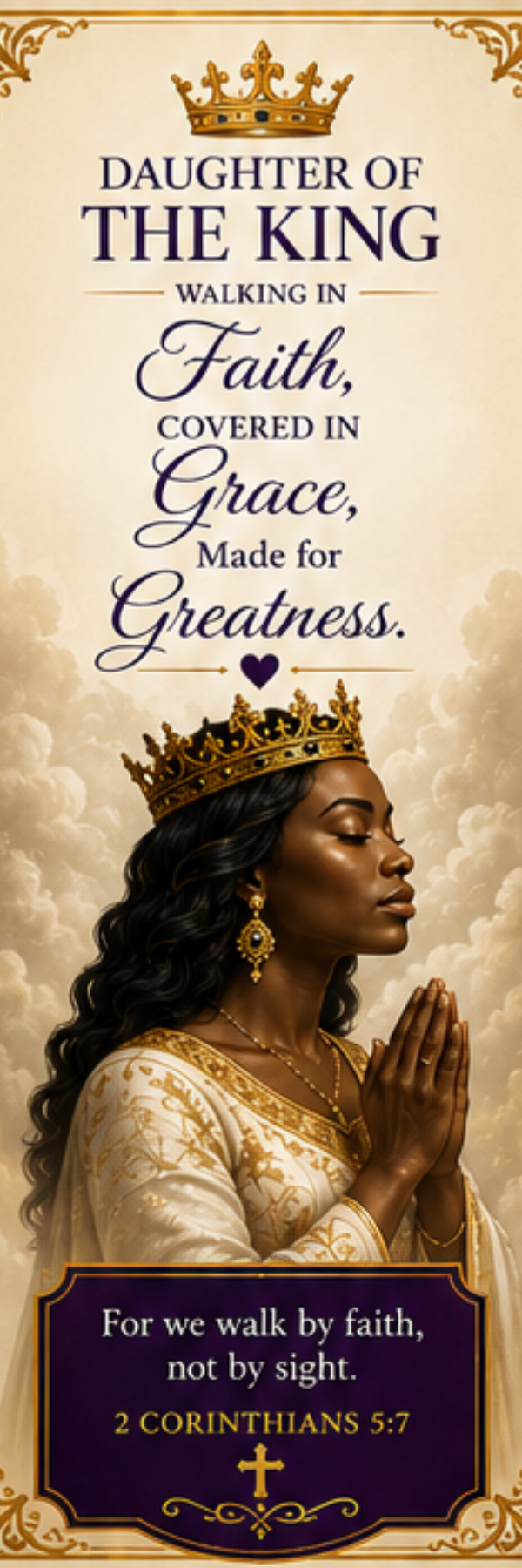 Daughter of the King - Faith Bookmark