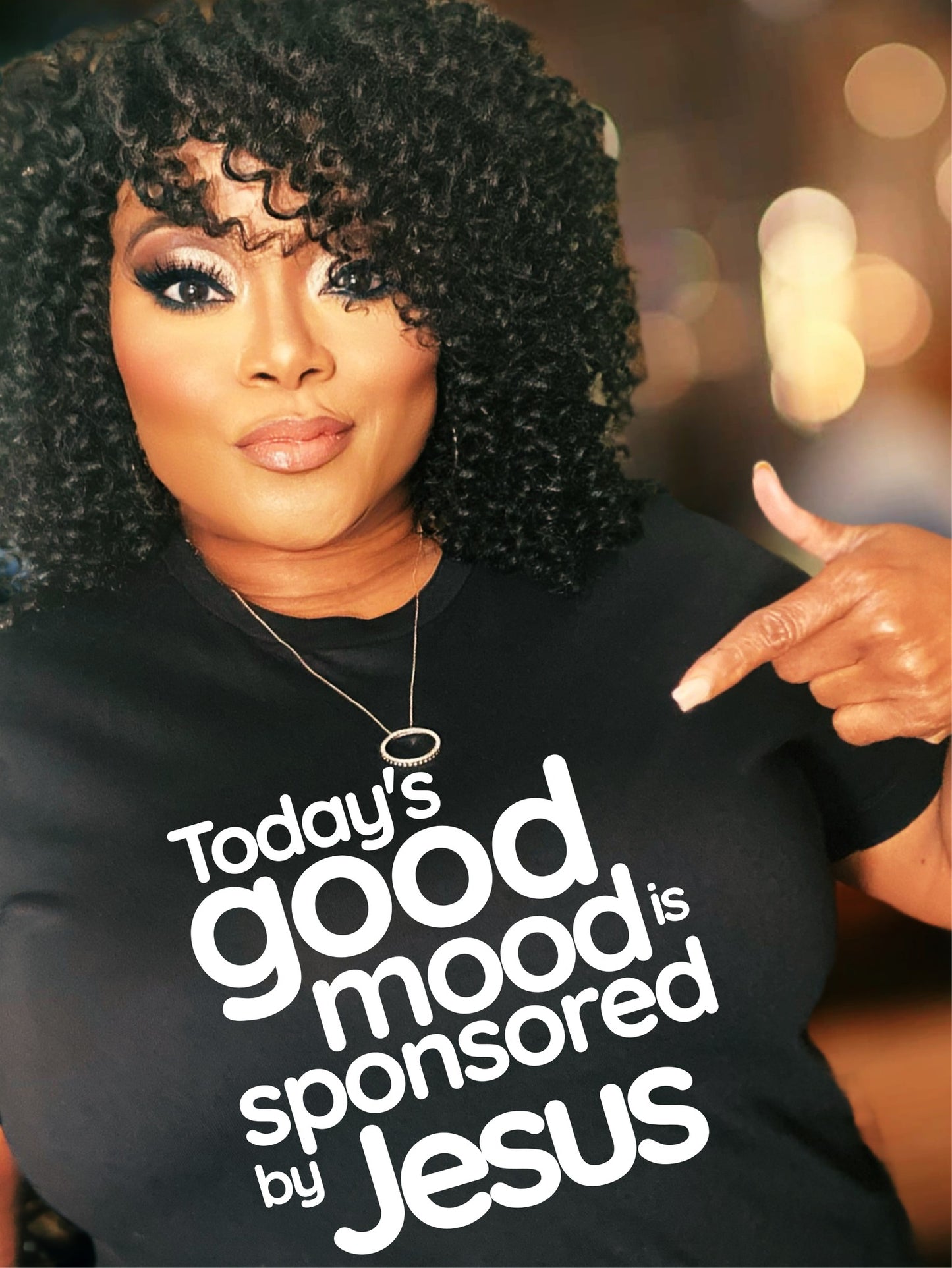 Today's Good Mood Is Sponsored by Jesus T-Shirt
