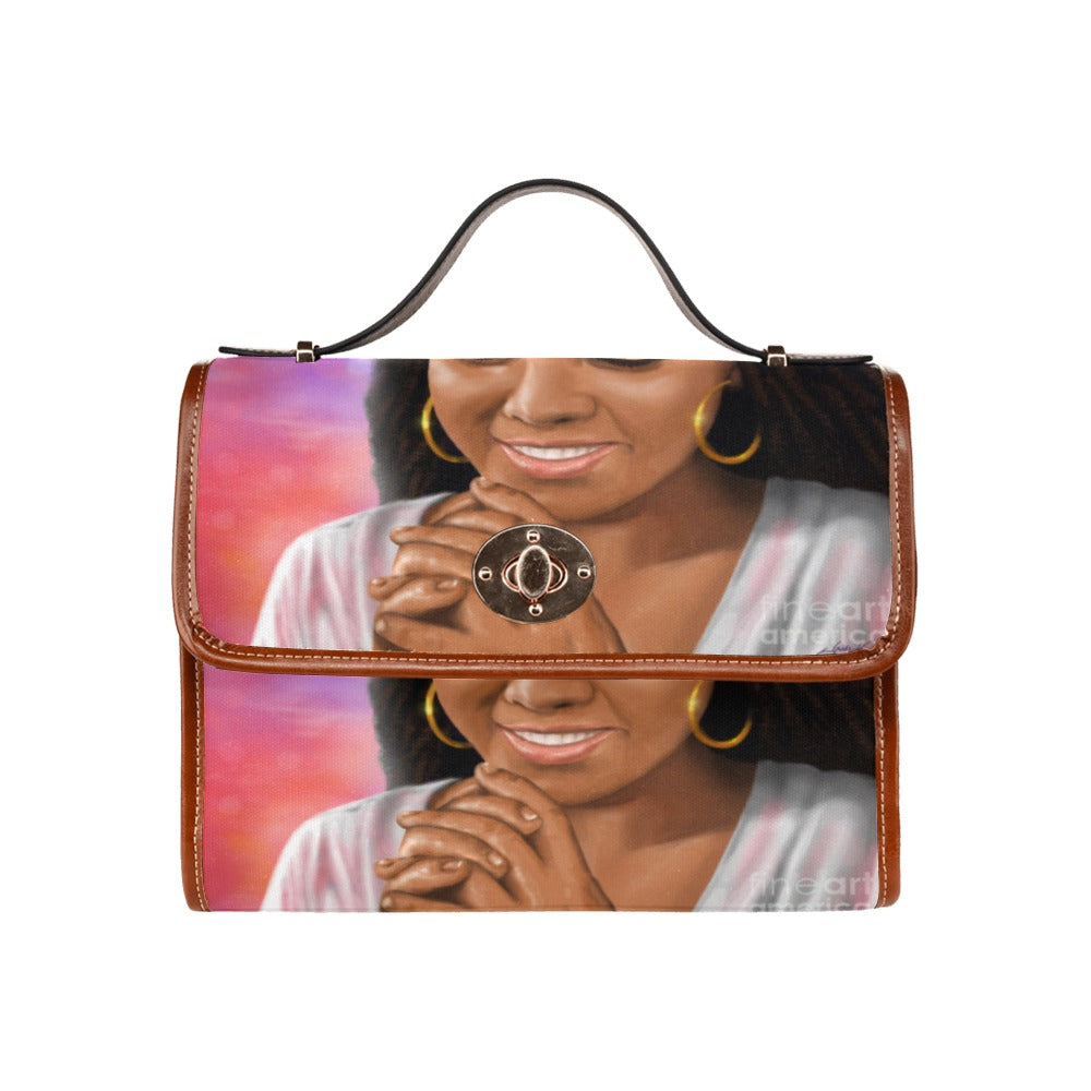Praying Woman Custom Purse
