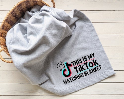 This is my Tik Tok watching blanket