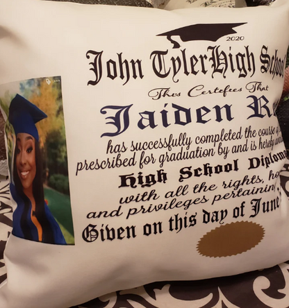 Diploma Pillow