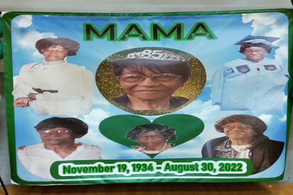 Custom Celebration of Life/Memorial Banners