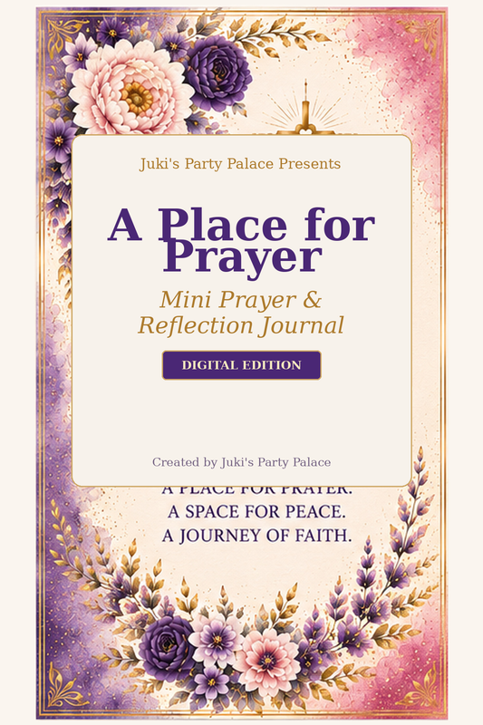 A Place for Prayer: Mini Prayer & Reflection Journal