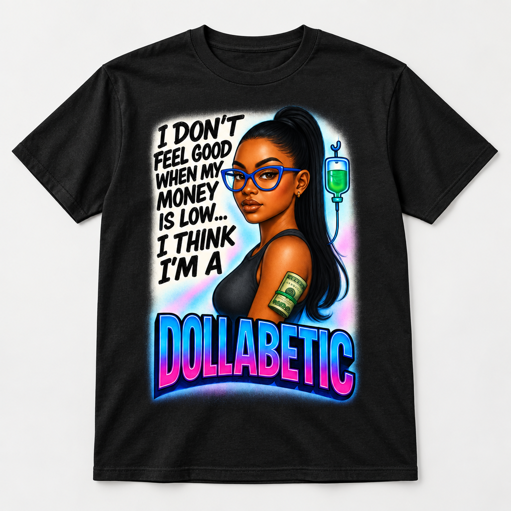 Dollabetic Graphic T-Shirt