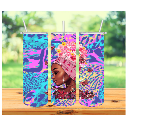 Breast Cancer Beauty Tumbler