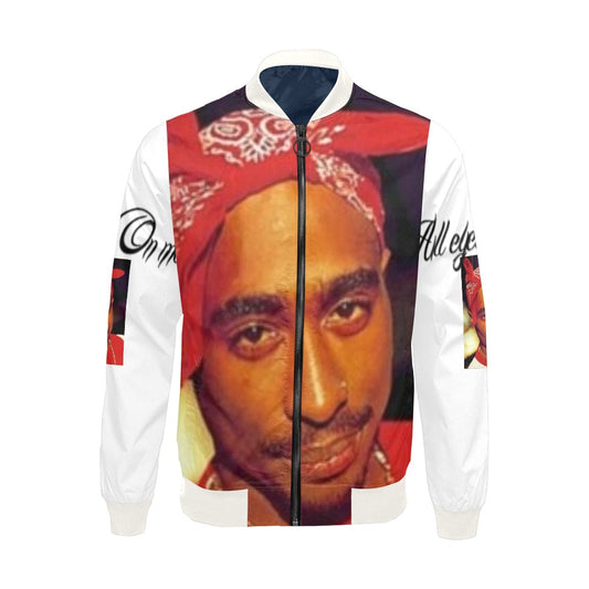 Custom Pac All Over Print Men's Bomber Jacket